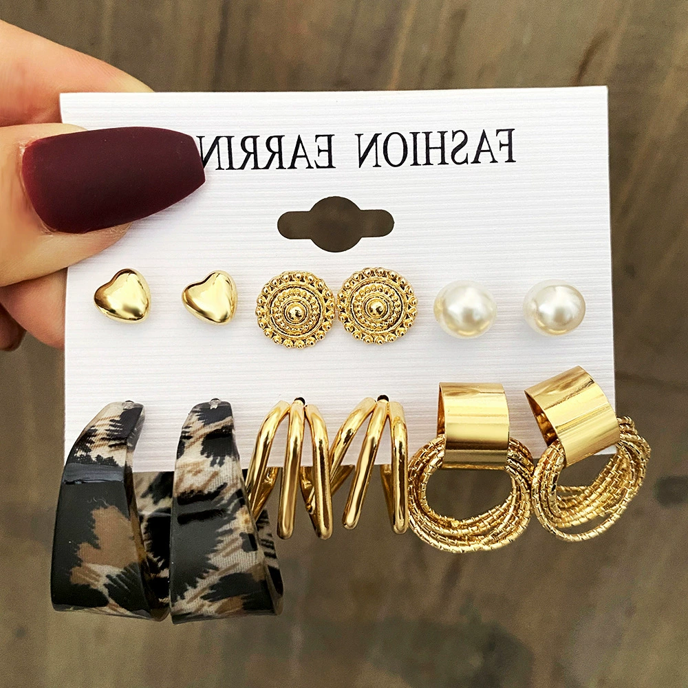 Шт сережек серьги 6 жемчужных