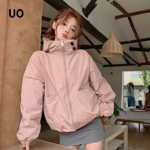 2025 New Autum Lightweight Sun Protection Clothing for Women to Wear Korean Style Loose and Versatile Anti-Uv Short Sun Protection Clothing