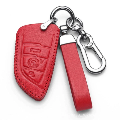 old 5 series 3 series — Static Rod/Key Bag - bmw-d-blade-3-key-red-high-grade-leather