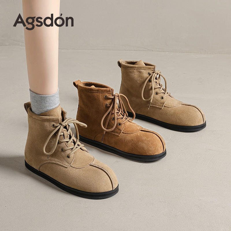 Auge Lion Retro Martin botas mujeres 2026 nuevo otoño invierno botas casuales de sola sola sola sola botas de correa marrón botas británicas