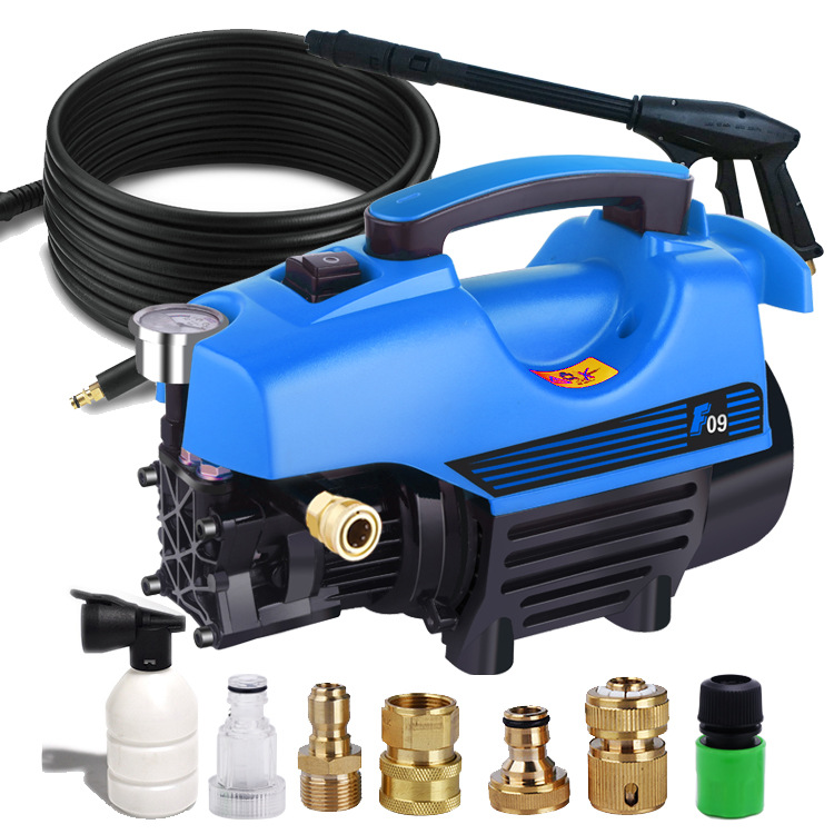 Auto-aspiración automática de alta presión lavadora de automóviles 220v lavadora doméstica máquina de lavado de automóviles artefacto bomba de agua pistola de agua portátil de auto-aspiración image 4