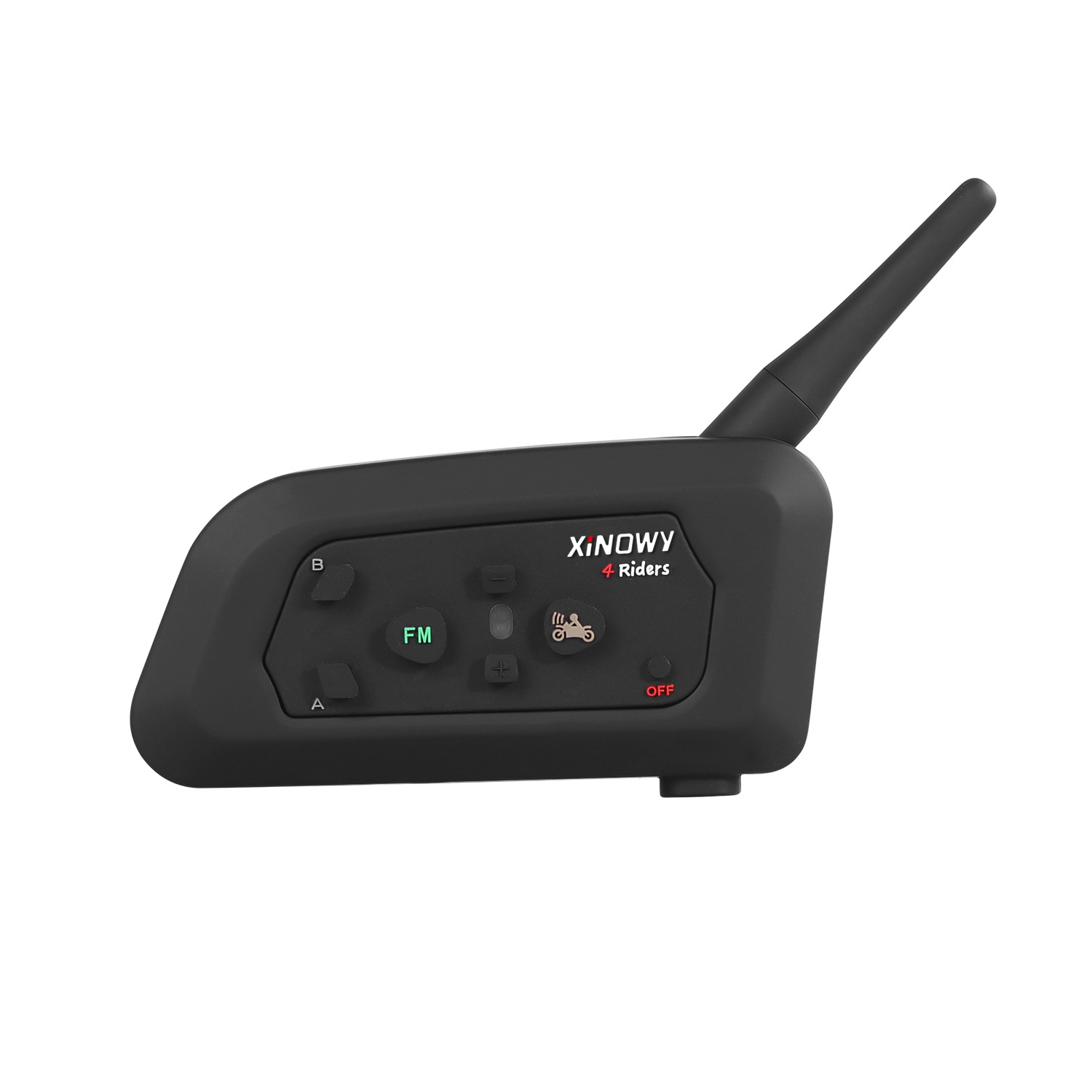 Xinowy Brand V4Pro4-Person Simultaneous Intercom Motorcycle Helmet Bluetooth Headset Riding Helmet Intercom Headset