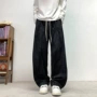 男式大码扎染复古长裤