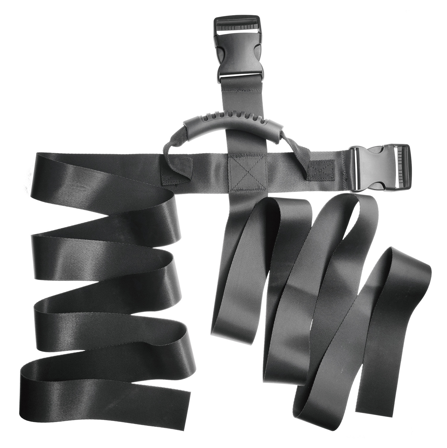 Transfronterizo en stock correa de embalaje de la correa de elevación portátil simple portátil de Elevación plegable correa de transporte vinculante