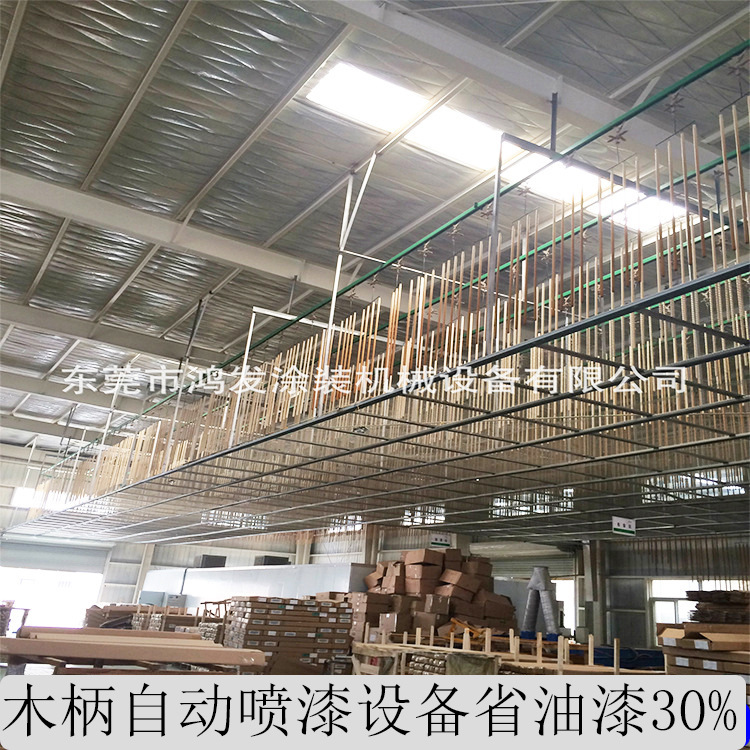 【厂家供应】可省30%油漆的木制家具全自动喷漆设备