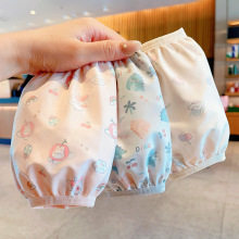 儿童防污防脏袖套宝宝秋冬新款女孩韩版套袖女童卡通双层防水护袖