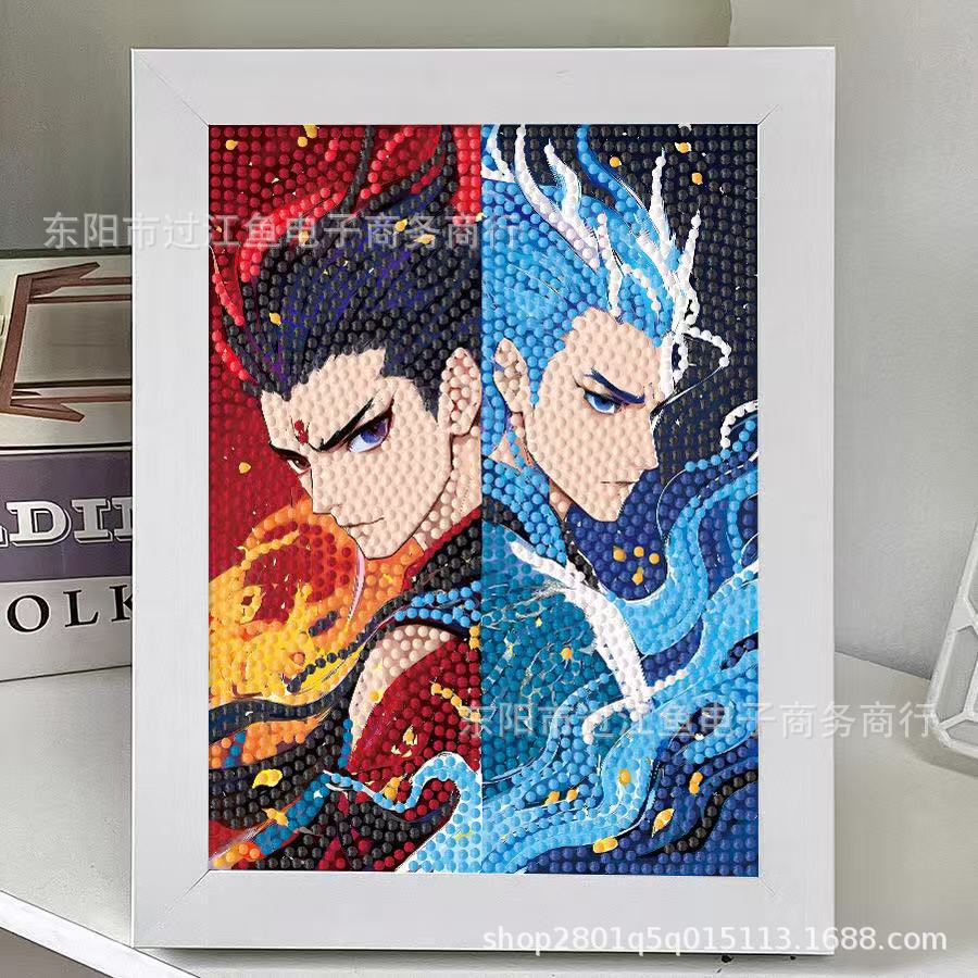 5【페인팅 하트 15x20cm】