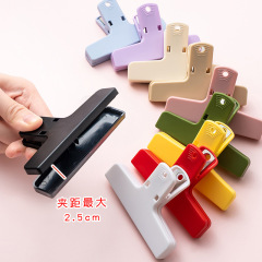 カラフルな磁気バインダーインかわいいレシートフォルダー高価値ハンドブックフォルダーシール文具収納フォルダー