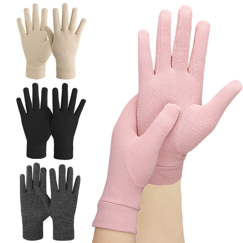 Прижимные перчатки мягкие высокоэластичные дышащие фитнес прижимные перчатки с полными пальцами на открытом воздухе велосипедные теплые спортивные перчатки