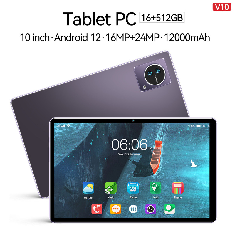 10inch Tablet Pc Android 15 Smart Hd Screen 4g Calling Japanese Version Hot Selling Cross-Border Exclusive for Rakuten Yahoo