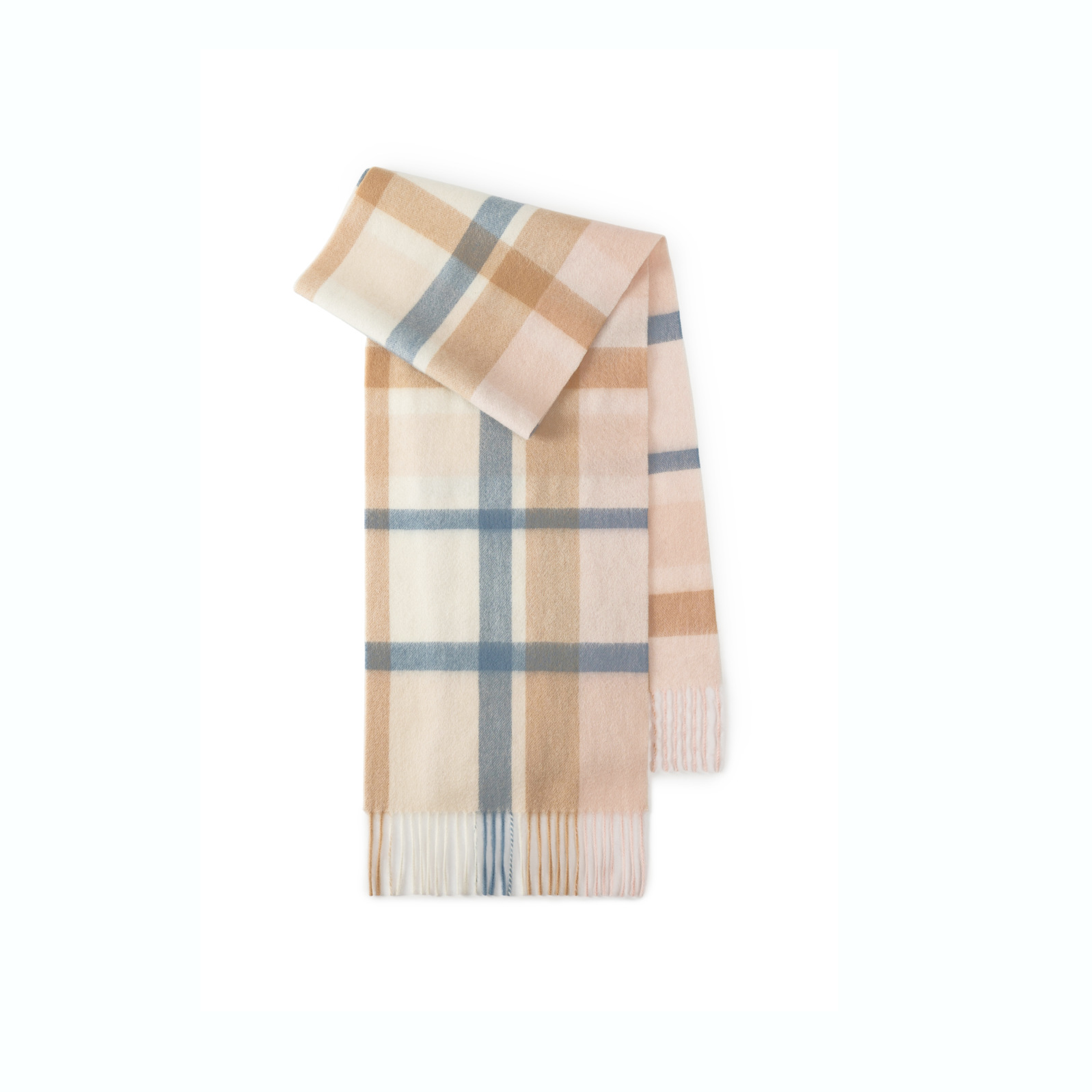 Otoño y invierno bufandas de lana de estilo británico invierno mujeres de alto nivel sensación de cuello universal hombre cuillera gruesa chal frío