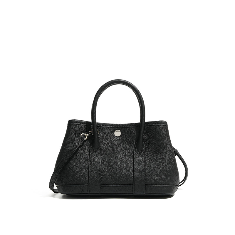 2025 New Design Summer Crossbody Genuine Leather Women's Bag - Niche Luxury Handheld Garden Bag - Thumbnail 8