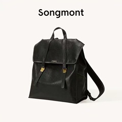 Songmont 山下有松山シリーズ Miye 大型バックパックヨーロッパとアメリカのファッション植物タンニンなめし牛革コンピュータバッグ