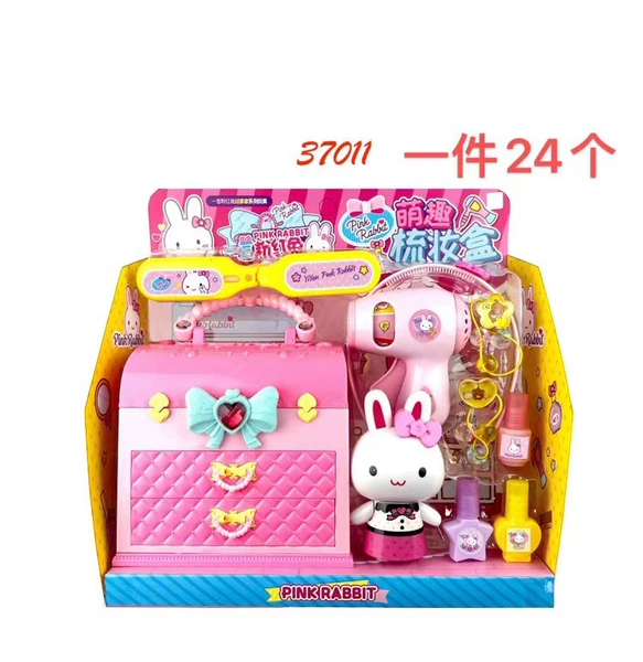 37011 One-Say Pink Rabbit-Cute Fun Dressing Box