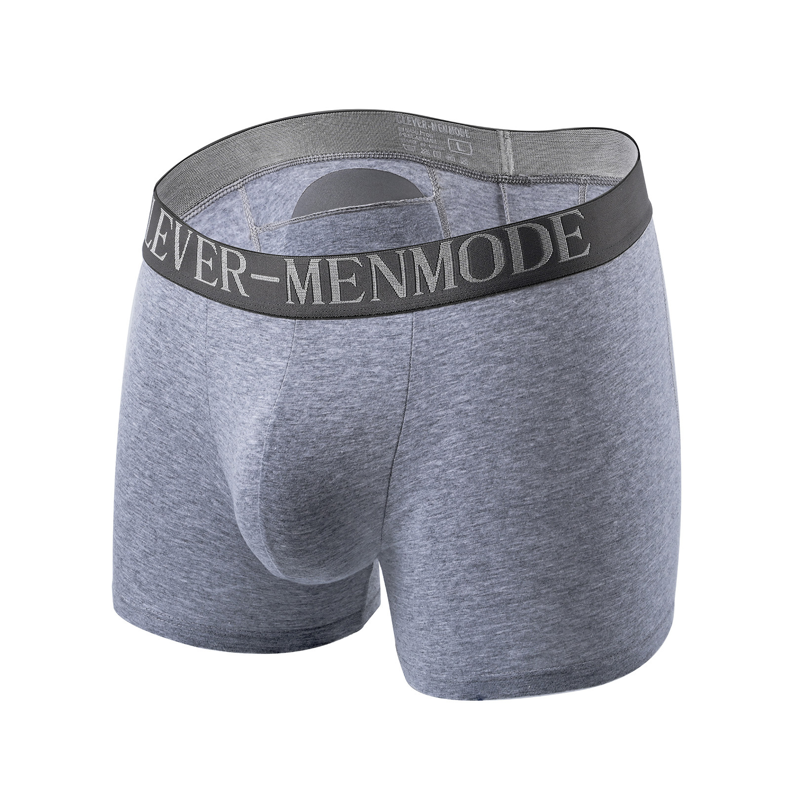 Comercio exterior pantalones cortos de boxeador de levantamiento de cadera para hombres visual sexy ropa interior de pierna antidesgaste almohadilla de esponja extraíble M-4XL