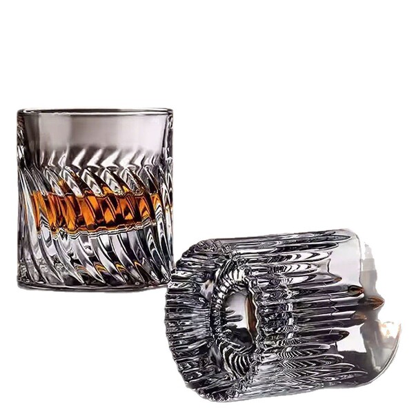 Crystal wineglass for whiskey