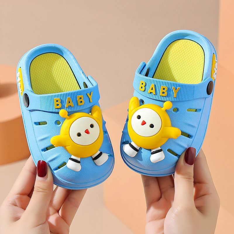 Zapatillas infantiles princesa de verano lindo interior pisar mierda sensación de dibujos animados baño antideslizante padre-hijo zapatillas frías image 10