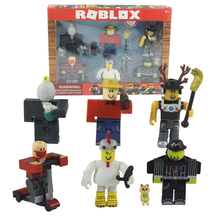 Большая коллекция 10 кукол roblox размером 6–9 см в коробках и пакетах