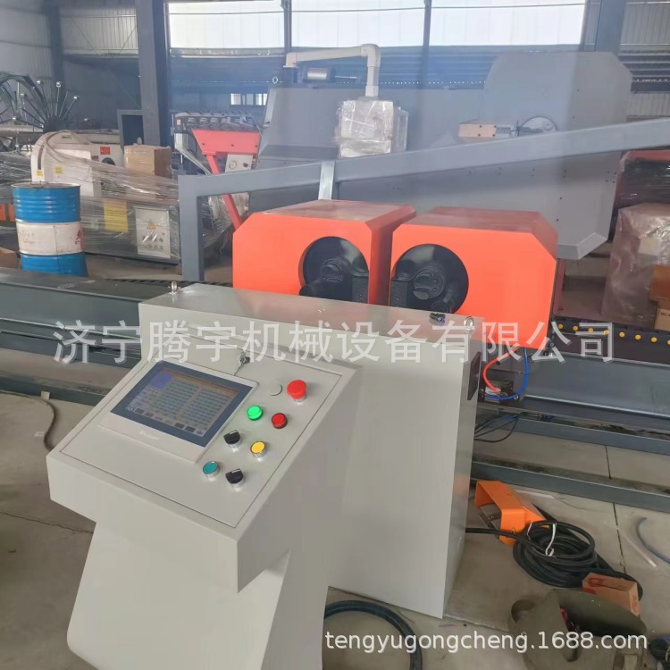 厂家现货全自动钢筋数控弯曲中心 二机头弯曲中心 数控棒材弯曲机