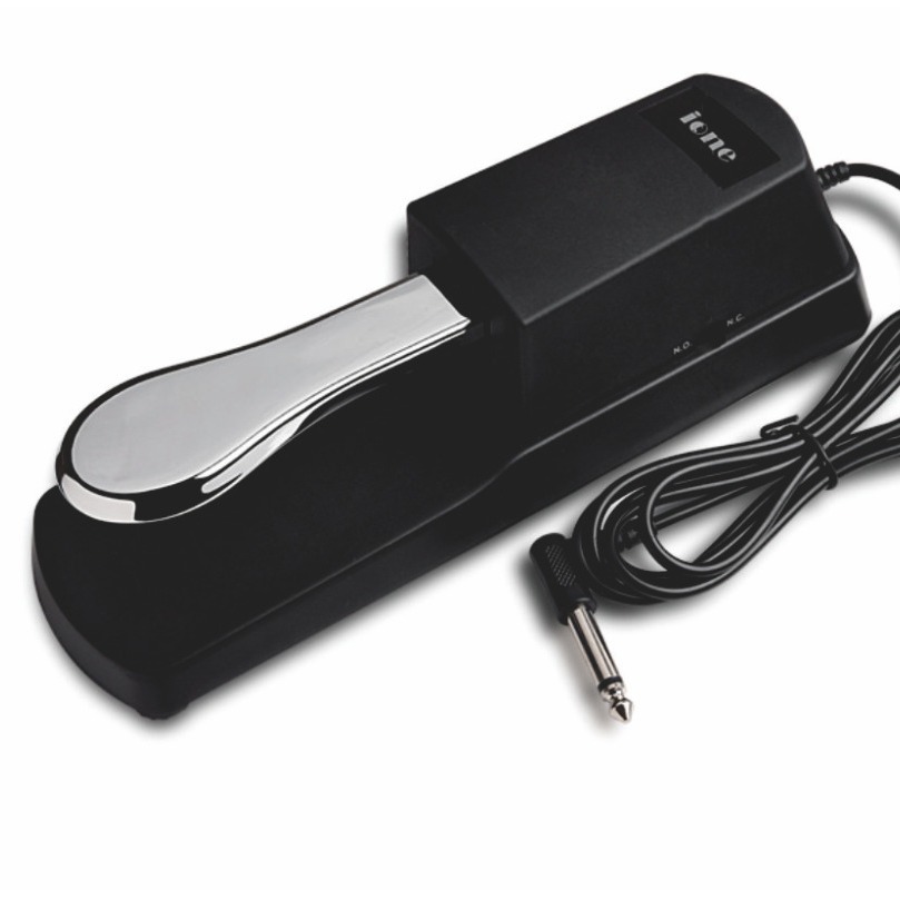 Fabricante de órgano electrónico piano eléctrico universal sostener pedal instrumento musical Batería Electrónica teclado sintetizador metal pedal