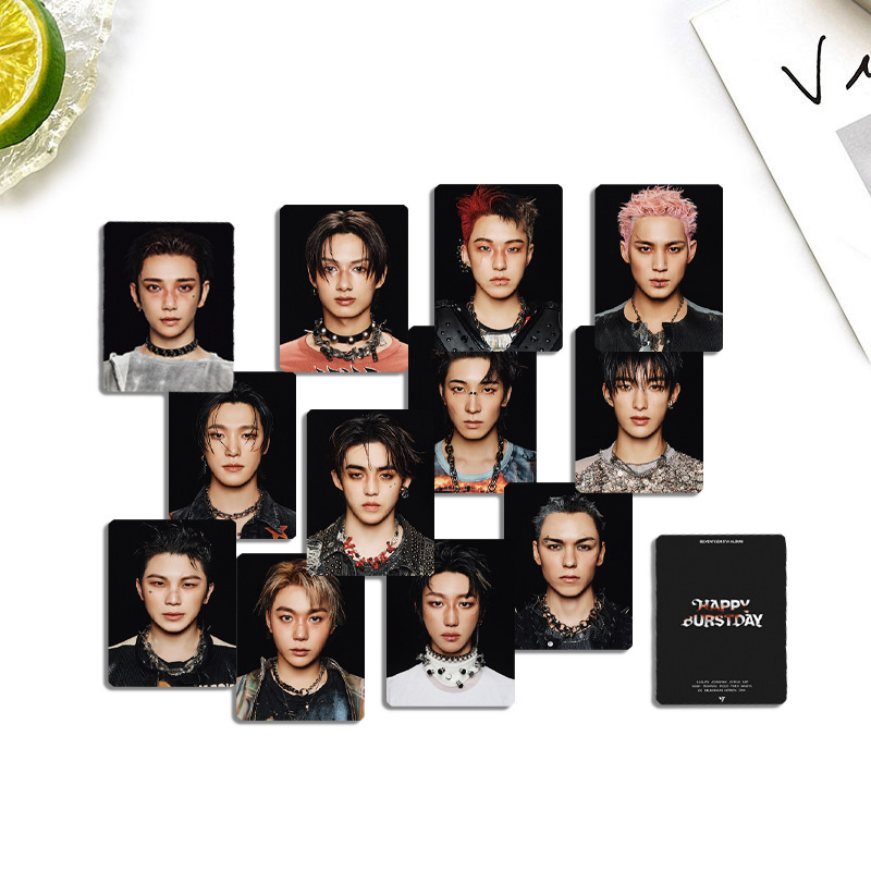 SEVENTEEN "HAPPY BURSTDAY" Tarjeta pequeña Tarjeta de código especial Tarjeta aleatoria Alrededor de Jin Minkui