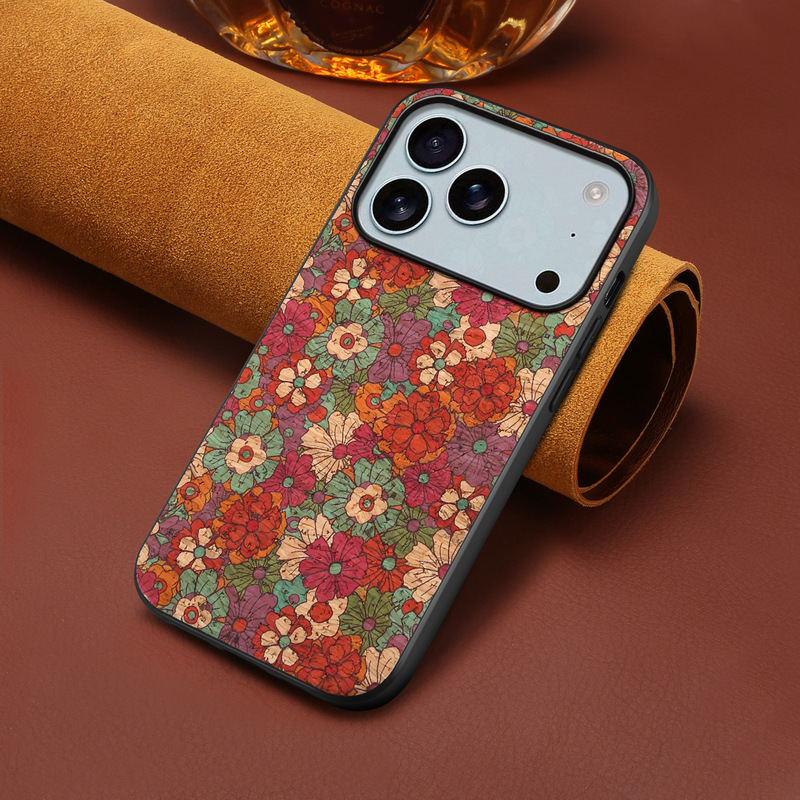 Denior适用iPhone17ProMax保护壳苹果16防摔手机壳 14Pro花语后盖|undefined