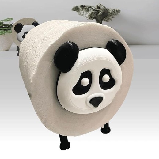 팬더 티슈 홀더 세트