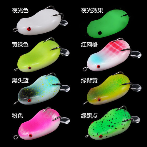 Manufacturer wholesale simulated rabbit frog sequined thunder frog 5.8g7.3g12g Luya bait fake bait sea fishing bass mandarin fish