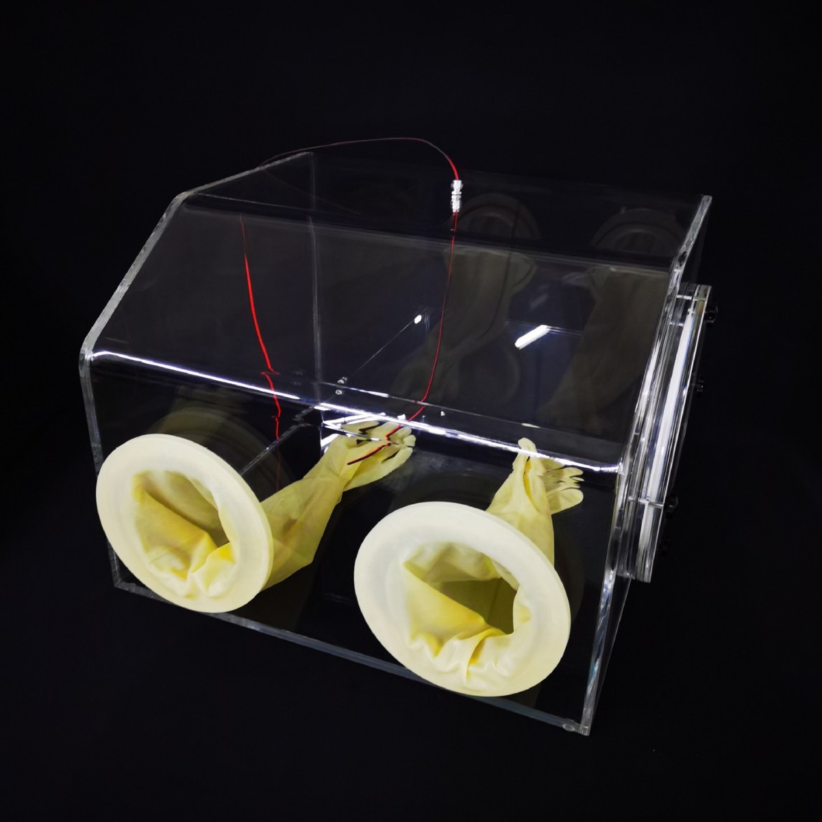 长期供应亚克力真空箱玻璃箱压力箱手套箱密封箱实验器材箱