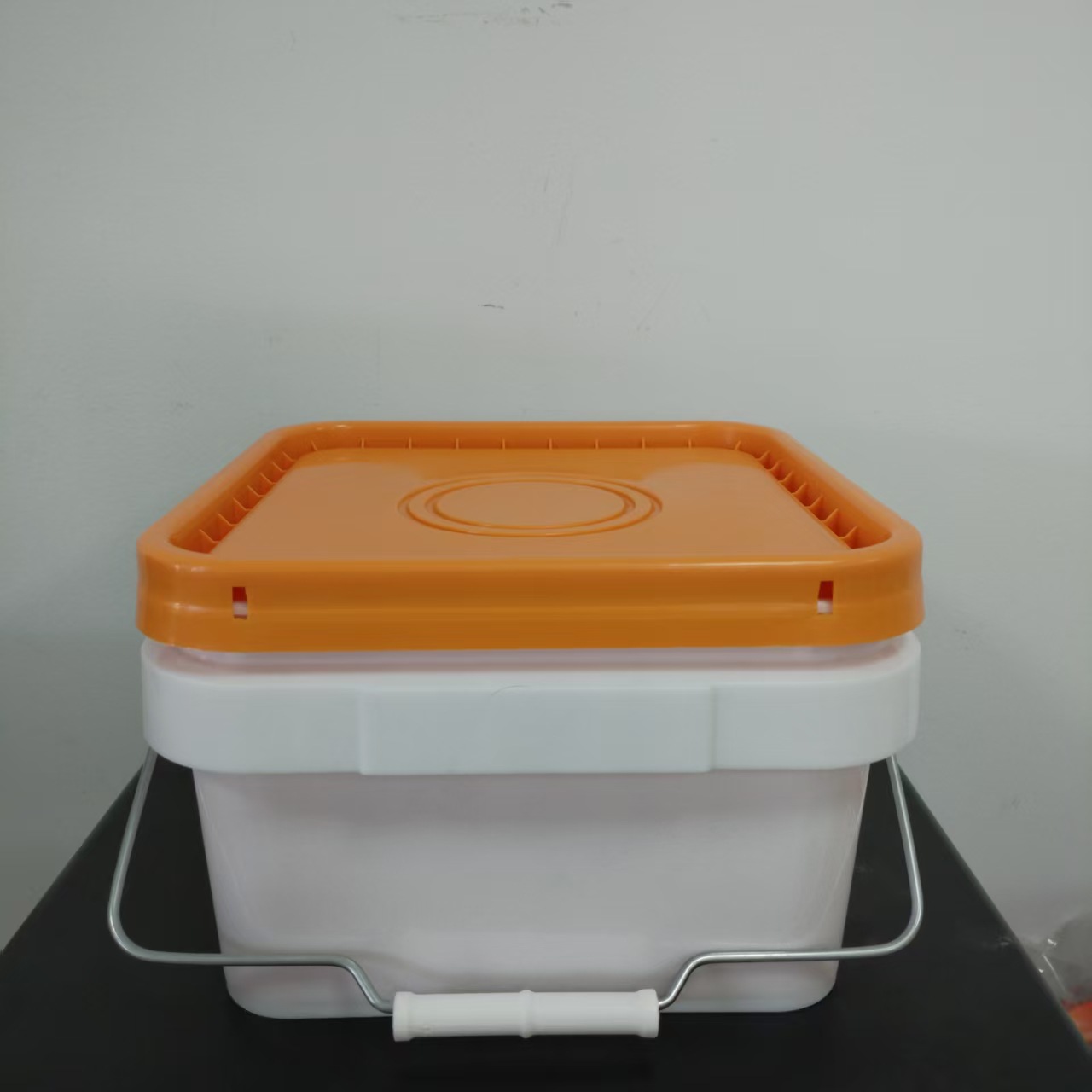 25年新款增厚方形塑料桶 截齿盒包装盒螺钉包装桶全新PP塑料桶 7L