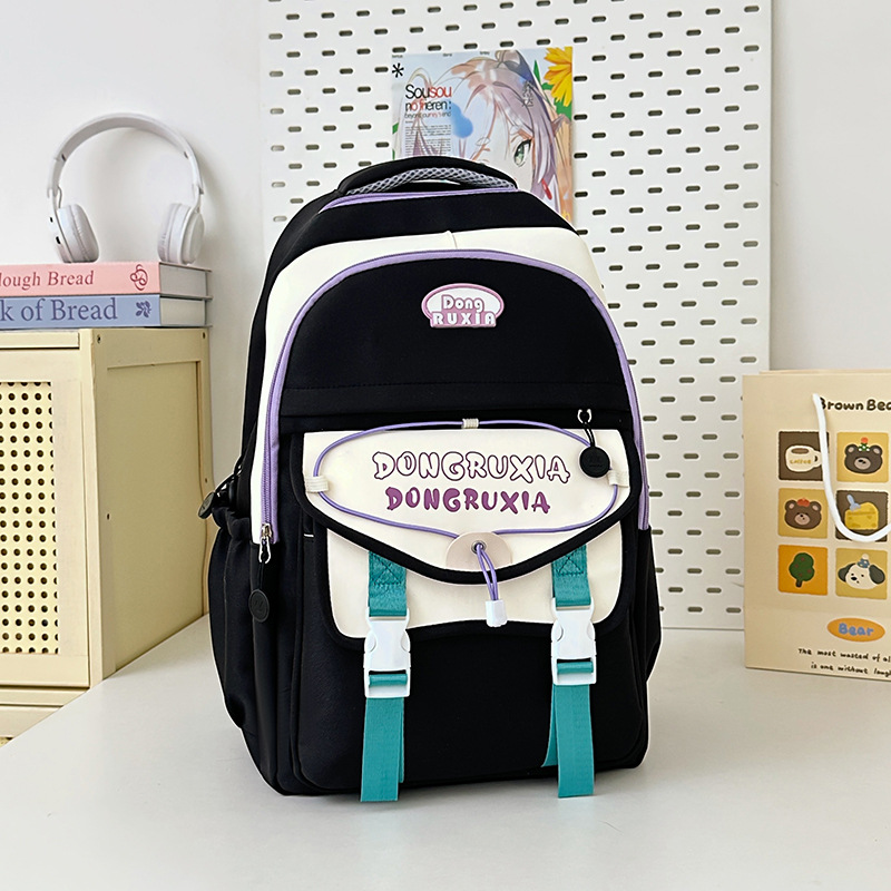 Comercio exterior mochila de alto valor para mujer al por mayor escuela secundaria, escuela secundaria, estudiante universitario, mochila de estilo universitario, mochila de viaje de gran capacidad