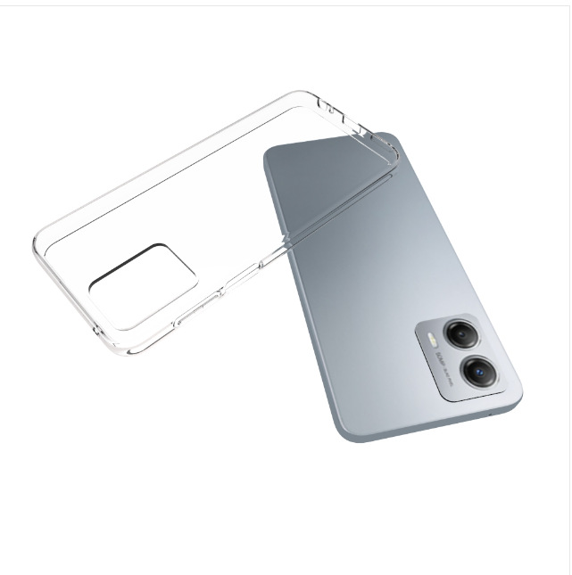 Aplicable a Motorola Moto g53s 5G (A302MO) de cuatro esquinas resistente a caídas TPU teléfono caso suave transparente