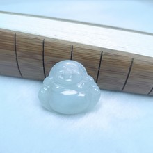 翡翠佛公弥勒佛吊坠玉器天然男女批发缅甸A货翡翠