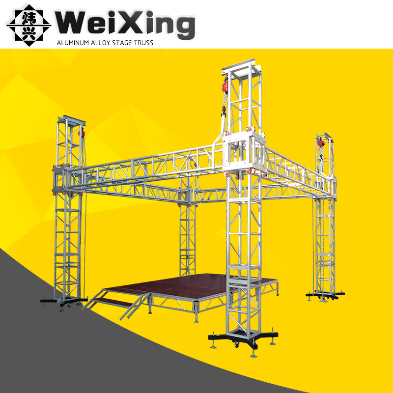 Aluminum Truss for Performance Events, Adjustable Lighting Truss, Outdoor Exhibition, Concert Stage Construction