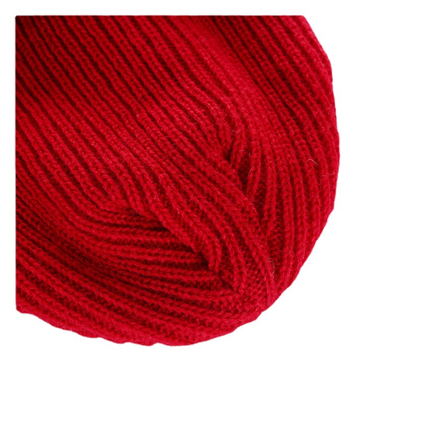 Thick Winter Knit Beanie Hat, Unisex Adult, Cuffed Ribbed Design, Warm & Versatile