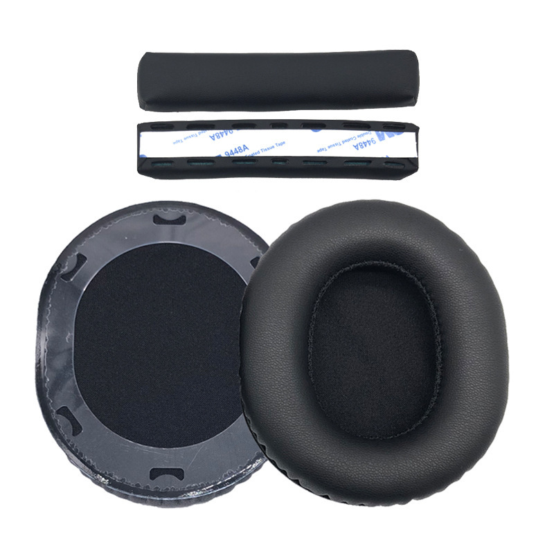 Suitable for Iron Triangle ATH-M70X headphone set m70x earmuff replacement sponge leather head beam pad Suitable for Iron Triangle ATH-M70X headphone set m70x earmuff replacement sponge leather head beam pad