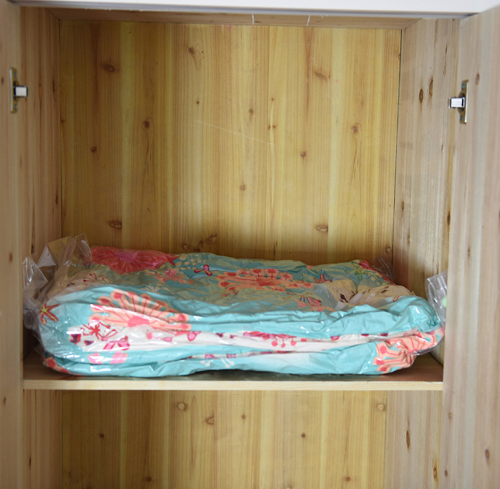 Bolsa de compresión bolsa de vacío Ming almacenamiento edredón ropa bolsa de organización bomba de aire bomba manual bomba de aire bolsa de compresión bomba de aire