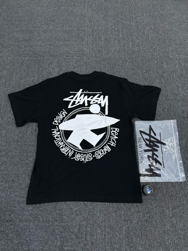 夏スティス スティス 2025 新しいメンズとレディース半袖 Tシャツメンズルーズヘビーウェイト高品質 Tシャツプリント|undefined