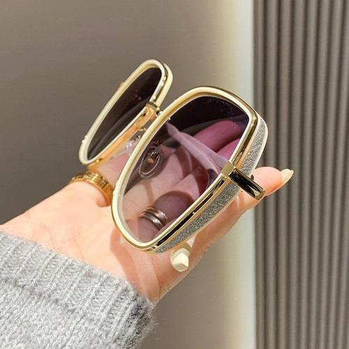 Sunglasses with Gradient Color, One Piece for Women, Fashionable and Classic, Elegant, UV Protection, Trendy