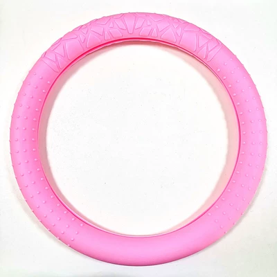 Steering wheel cover – cover - pink-non-slip-thickening-see-description-for-the-diameter-of-the-steering-wheel
