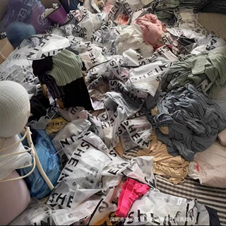shein希音女装工厂尾货处理shein杂款女装外贸低价几元衣服货源