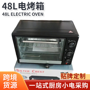 Foreign Trade 48L Electric Oven in Stock Cross-Border Oven Export Export Multi-Function Electric Oven Household Electric Oven