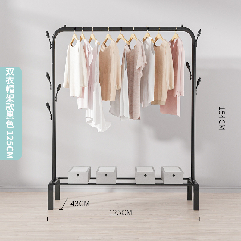 percha de ropa piso mayorista percha de ropa interior percha de ropa simple percha de sombrero para ropa de dormitorio casero gabinete de estante de almacenamiento