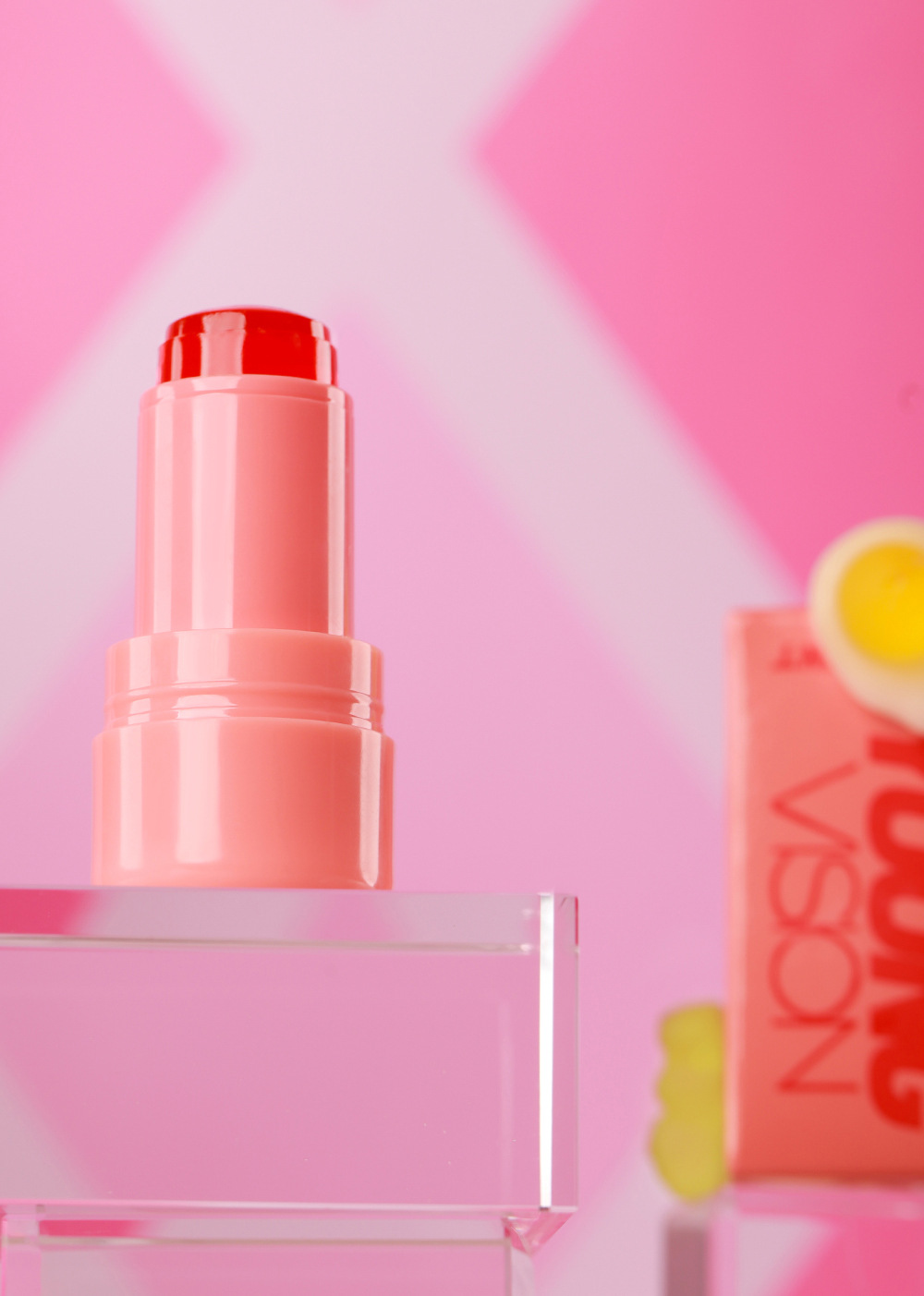 YOUNG VISION 4-color Jelly Blush Lazy Person's Contouring and color-enhancing Glow Blush Stick undefined