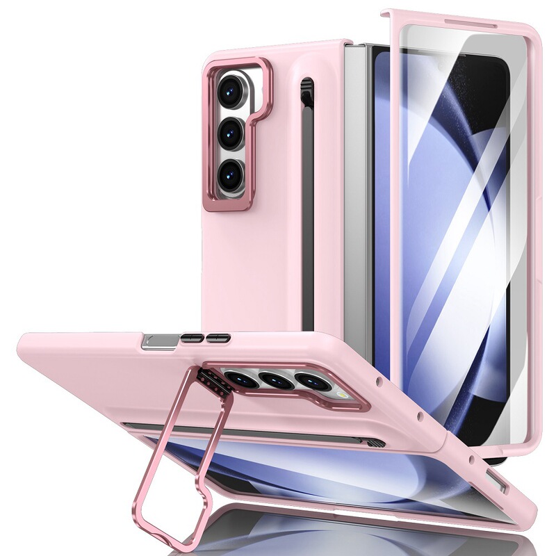 Suitable for Samsung Z Fold 4567 Camera Bracket, Shell and Film Integrated with Pen Holder, Fold 20% off Foldable Phone Case with Pen Slot