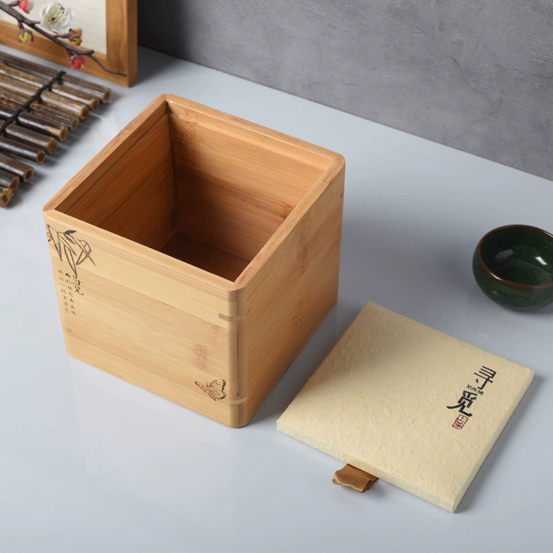 Деревянная коробка база бамбук деревянная чашка Крышка тарелка пицца круглая деревянная чашка крышка квадратная чашка крышка образец ссылка
