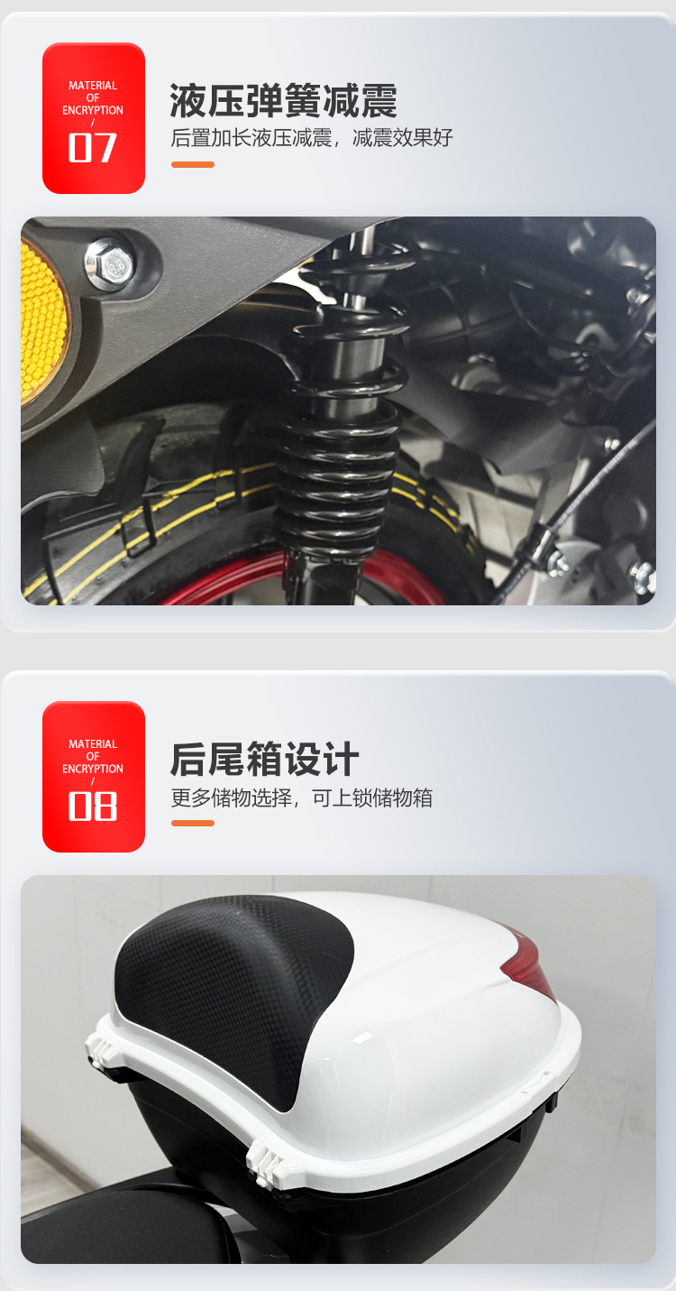 Cross-Border Export of 150Cc Fuel-Powered Motorcycles, Exclusively for Foreign Trade, Featuring a Saber-Toothed Tiger Design, Two-Wheeled Large Fuel-Powered Scooter
