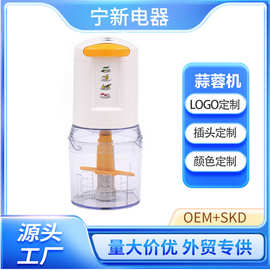厂家直供外贸出口电动碎肉机小型绞肉机家用300W二档碎肉机蒜蓉机