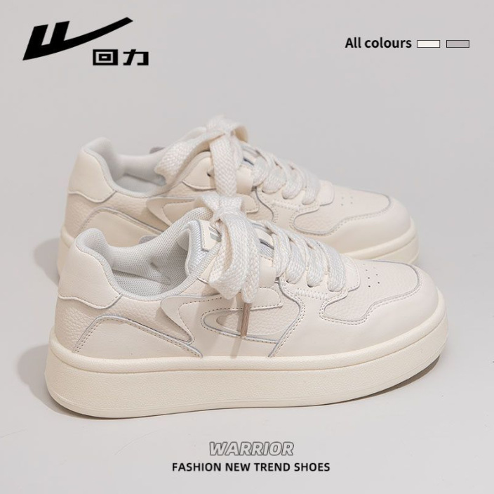 Baja fuerza de retroalimentación de color sólido zapatos casuales de invierno minimalistas de viento con cordón de algodón de estilo universitario zapatos de skate cálidos