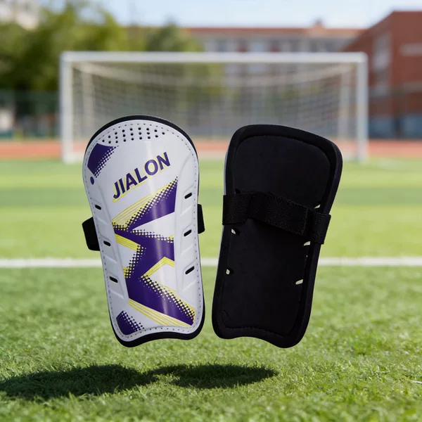 Manufacturer's in-stock football shin guards, professional football training equipment, breathable and safe football protective gear, supports cross-border sales